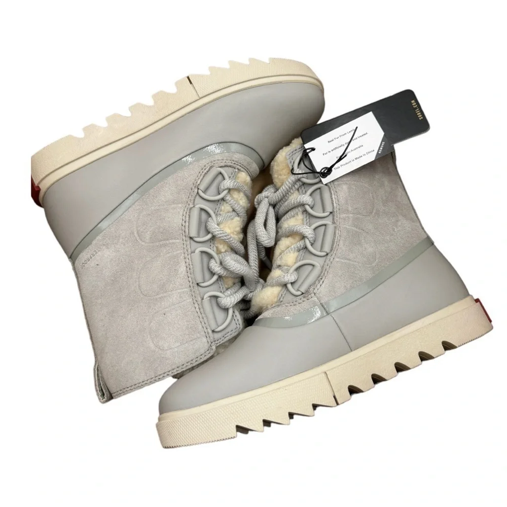 SOREL Joan of Arctic Next Lite Waterproof Winter Boots Dove US 5